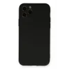 Mey İthalat®   iPhone 11 Pro Kılıf Nano içi Kadife Silikon - Siyah