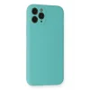 Mey İthalat®   iPhone 11 Pro Kılıf Nano içi Kadife Silikon - Turkuaz