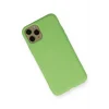 Mey İthalat®   iPhone 11 Pro Kılıf Nano içi Kadife Silikon - Yeşil
