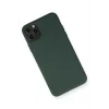 Mey İthalat®   iPhone 11 Pro Max Kılıf Nano içi Kadife Silikon - Koyu Yeşil