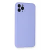 Mey İthalat®   iPhone 11 Pro Max Kılıf Nano içi Kadife Silikon - Lila