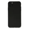 Mey İthalat®   iPhone 11 Pro Max Kılıf Nano içi Kadife Silikon - Siyah