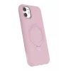 Mey İthalat®   iPhone 11 Regal Magsafe Standlı Kapak - Açık Pembe