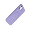 Mey İthalat®   iPhone 11 Regal Magsafe Standlı Kapak - Lila
