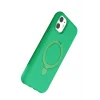 Mey İthalat®   iPhone 11 Regal Magsafe Standlı Kapak - Yeşil