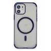 Mey İthalat®   iPhone 12 Hilton Magsafe Kapak - Lacivert