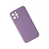 Mey İthalat®   iPhone 12 Pro Kılıf Coco Deri Silikon Kapak - Lila