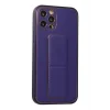 Mey İthalat®   iPhone 12 Pro Kılıf Coco Deri Standlı Kapak - Mor