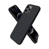 Mey İthalat®   iPhone 12 Pro Kılıf First Silikon - Siyah