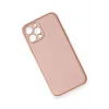 Mey İthalat®   iPhone 12 Pro Max Kılıf Coco Deri Silikon Kapak - Pembe