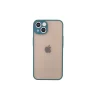 Mey İthalat®   iPhone 13 Mini Kılıf Montreal Silikon Kapak - Yeşil