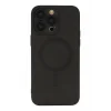 Mey İthalat®   iPhone 13 Pro Kılıf Moshi Lens Magneticsafe Silikon - Siyah