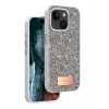 Mey İthalat®   iPhone 14 Bright Simli Kapak - Gold