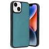Mey İthalat®   iPhone 14 Kılıf Aras Deri Kapak - Açık Yeşil