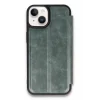Mey İthalat®   iPhone 14 Kılıf Flip Cover - Koyu Yeşil