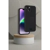 Mey İthalat®   iPhone 14 Kılıf Kelvin Kartvizitli Silikon - Kahverengi