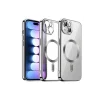 Mey İthalat®   iPhone 14 Kılıf Kross Magneticsafe Kapak - Titan Gri