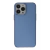 Mey İthalat®   iPhone 14 Pro Kılıf Anka PC Sert Metal Kapak - Mavi