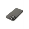 Mey İthalat®   iPhone 14 Pro Kılıf Anka PC Sert Metal Kapak - Siyah