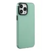 Mey İthalat®   iPhone 14 Pro Kılıf Anka PC Sert Metal Kapak - Yeşil