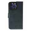 Mey İthalat®   iPhone 14 Pro Kılıf Trend S Plus Kapaklı Kılıf - Lacivert