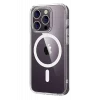 Mey İthalat®   iPhone 14 Pro Max Combo Sert Şeffaf Magsafe Kapak - Şeffaf