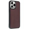 Mey İthalat®   iPhone 14 Pro Max Kılıf Aras Deri Kapak - Bordo