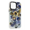 Mey İthalat®   iPhone 14 Pro Max Kılıf Estoril Desenli Kapak - Estoril - 13