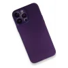 Mey İthalat®   iPhone 14 Pro Max Kılıf PP Ultra İnce Kapak - Mor