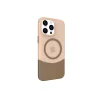 Mey İthalat®   iPhone 14 Pro Max PC Suit Magsafe Kapak - Kahverengi