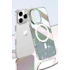 Mey İthalat®   iPhone 14 Pro Max Rasasi Simli Magsafe Kapak - Şeffaf