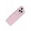 Mey İthalat®   iPhone 14 Pro Max Regal Magsafe Standlı Kapak - Açık Pembe