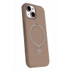 Mey İthalat®   iPhone 14 Regal Magsafe Standlı Kapak - Çöl Titanyum