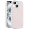 Mey İthalat®   iPhone 15 Kılıf Jully Magsafe Kapak - Pudra