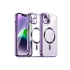 Mey İthalat®   iPhone 15 Kılıf Kross Magneticsafe Kapak - Mor