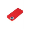 Mey İthalat®   iPhone 15 Kılıf Nano içi Kadife Silikon - Kırmızı