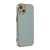 Mey İthalat®   iPhone 15 Kılıf Volet Silikon - Açık Yeşil