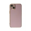 Mey İthalat®   iPhone 15 Kılıf Volet Silikon - Mor