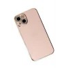 Mey İthalat®   iPhone 15 Kılıf Volet Silikon - Pembe