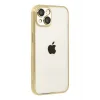 Mey İthalat®   iPhone 15  Lensli Silikon - Gold