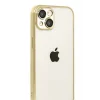 Mey İthalat®   iPhone 15  Lensli Silikon - Gold