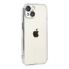 Mey İthalat®   iPhone 15  Lensli Silikon - Gümüş