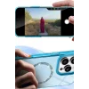 Mey İthalat®   iPhone 15 Plus Live Diamond Magsafe Kapak - Şeffaf
