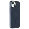 Mey İthalat®   iPhone 15 Plus Tuna PC Slim Magsafe Kapak - Lacivert