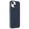 Mey İthalat®   iPhone 15 Plus Tuna PC Slim Magsafe Kapak - Lacivert