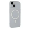 Mey İthalat®   iPhone 15 Plus Tuna PC Slim Magsafe Kapak - Şeffaf