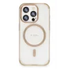 Mey İthalat®   iPhone 15 Pro Hilton Magsafe Kapak - Gold
