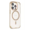 Mey İthalat®   iPhone 15 Pro Hilton Magsafe Kapak - Gold