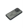Mey İthalat®   iPhone 15 Pro Kılıf Joke Simli Magneticsafe Kılıf - Lacivert