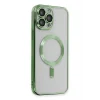 Mey İthalat®   iPhone 15 Pro Kılıf Kross Magneticsafe Kapak - Koyu Yeşil